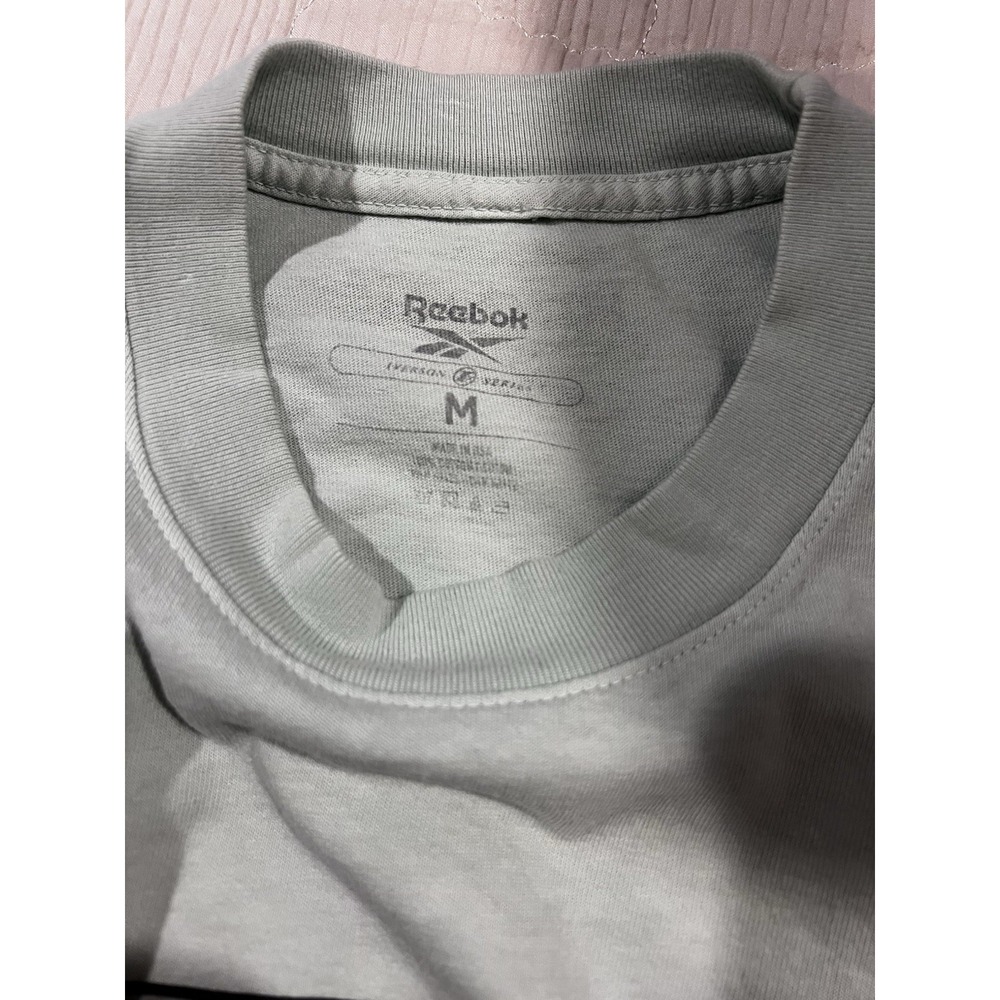 Reebok Vintage Allen‎ Iverson T Shirt Gray Medium - Picture 4 of 4
